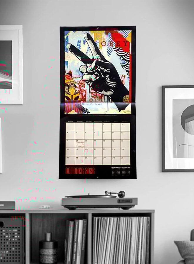 Shepard Fairey - Wall Calendar 2026