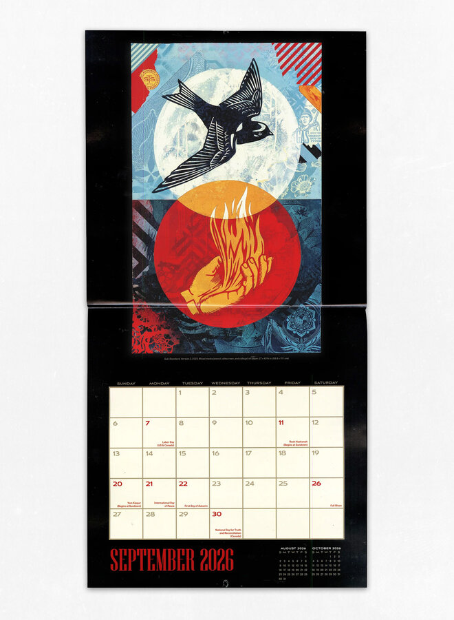 Shepard Fairey - Wall Calendar 2026