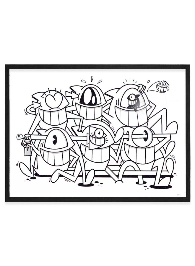 PEZ - Happy Connections 2.0 (Signed B&W glitter edition, 2025)