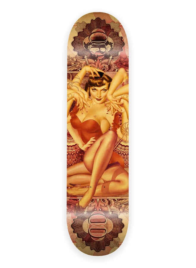 Handiedan - Heptade (Sepia) skate deck, 2025