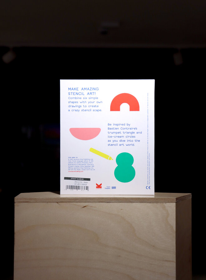 Stencil Kit - Make Art With 6 Stencil Sheets