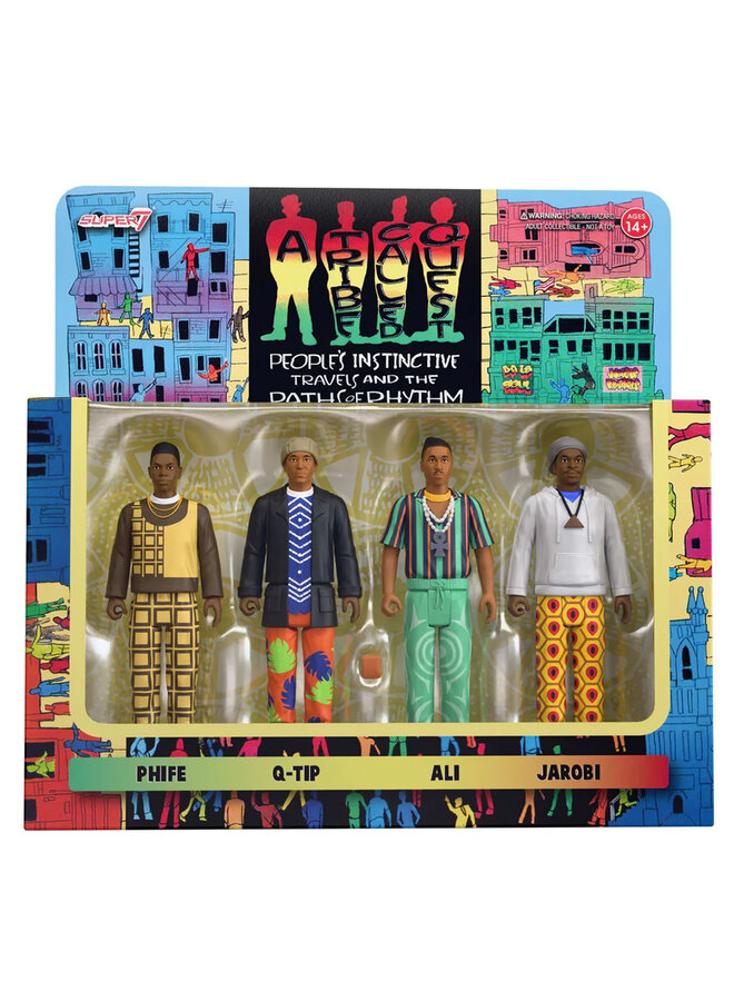 A Tribe Called Quest: People's Instinctive Travels and the Paths of Rhythm - ReAction figures, 4-Pack