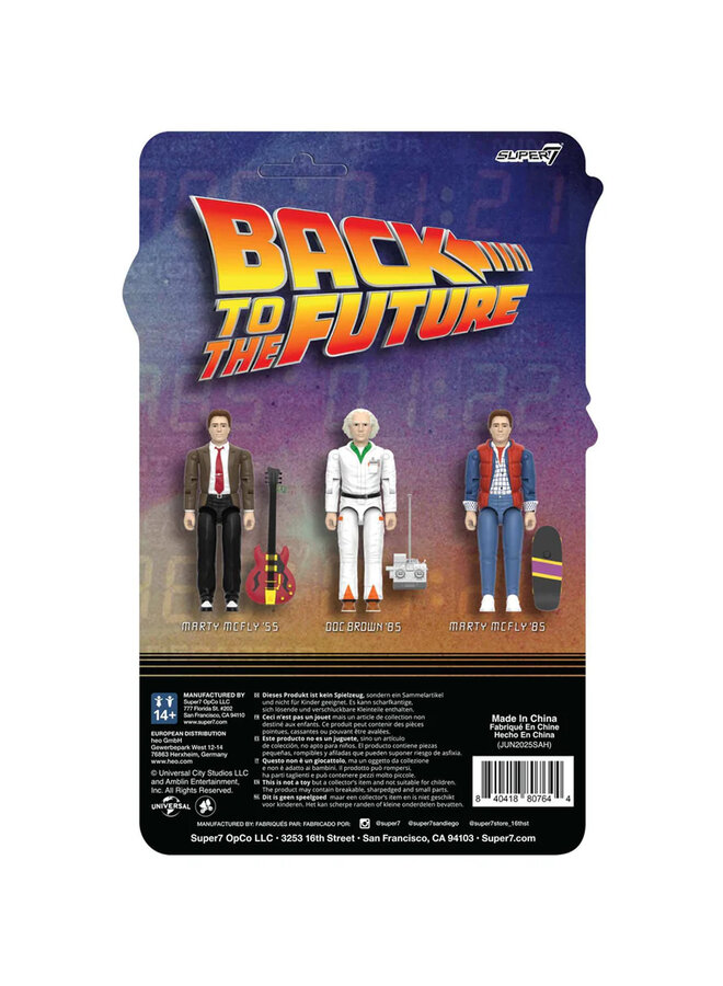 Back To The Future: Marty McFly '85 - ReAction+ figure
