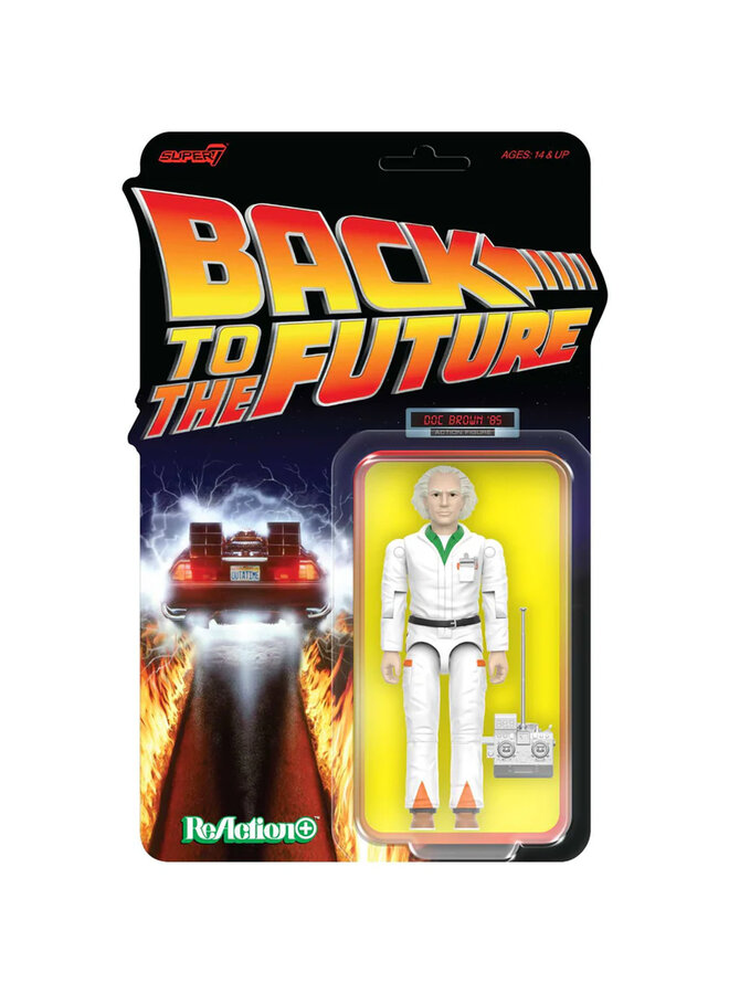 Back To The Future: Doc Brown '85 - ReAction+ figure