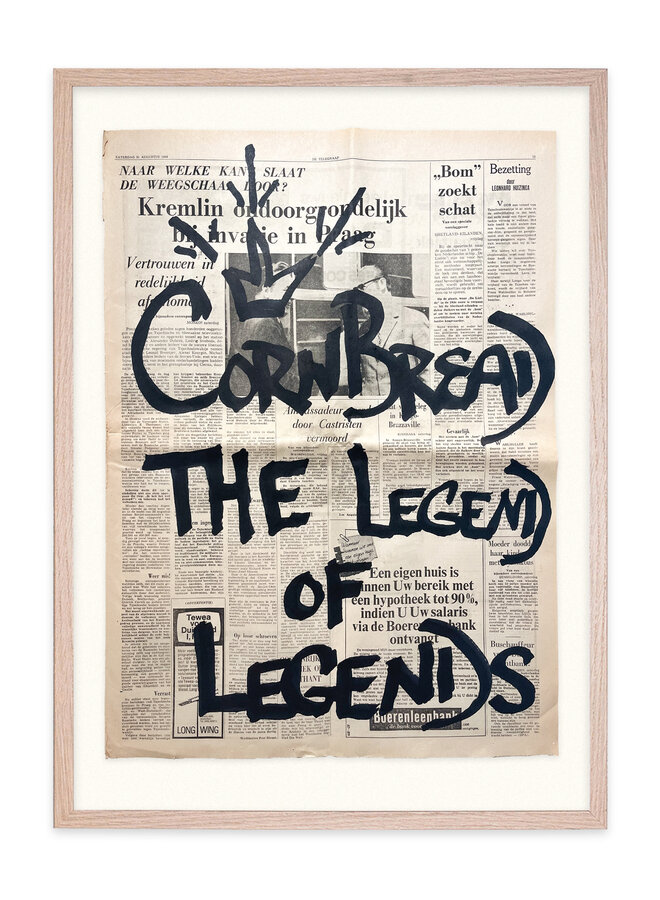 Cornbread - De Telegraaf Tags: The Legend of Legends, 2021 ("Naar Welke Kant...")