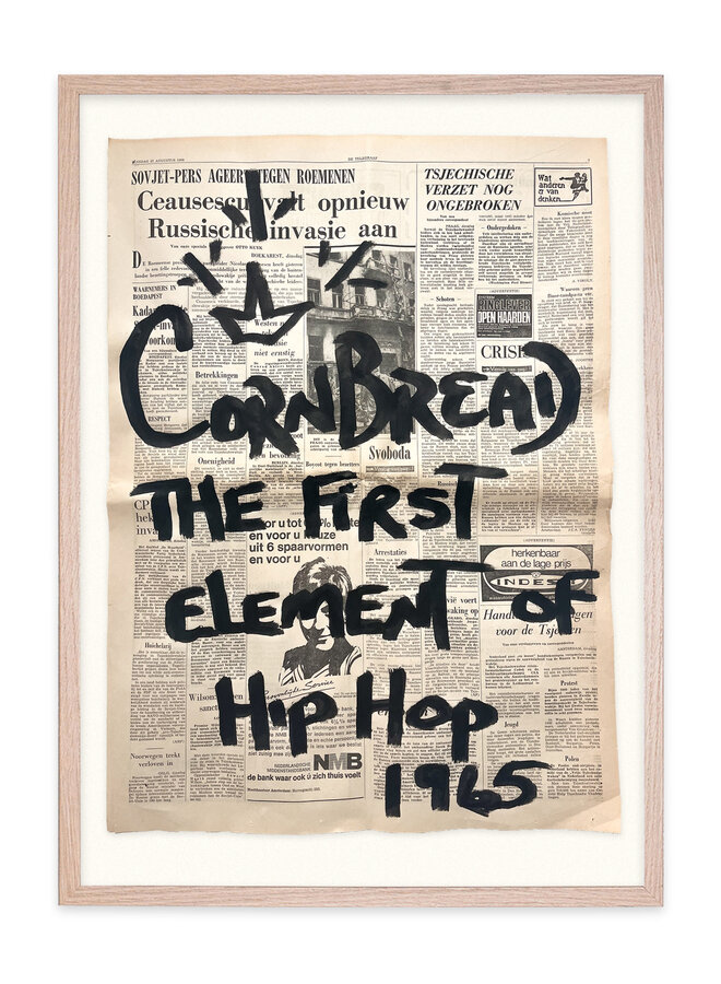 Cornbread Tags De Telegraaf: The First Element Of Hip Hop 1965, 2021