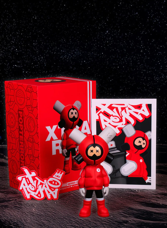 Popterror  - Art Toy EQSO Xtra Red