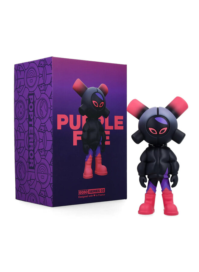 Popterror - Art Toy EQSO Purple Fire
