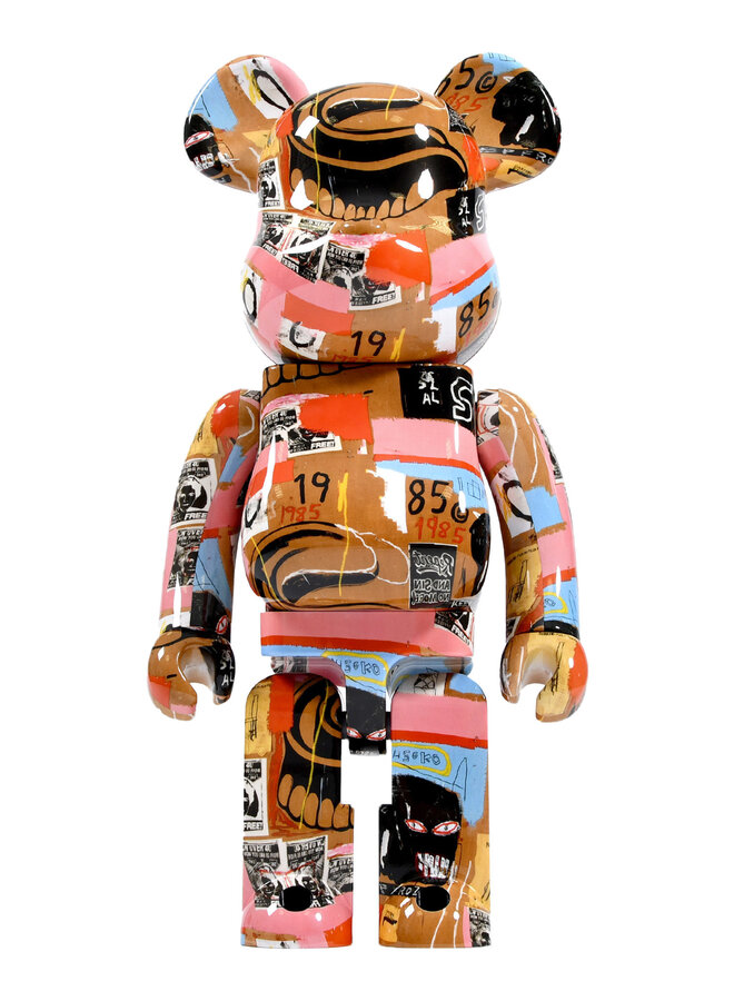 1000% Bearbrick - Warhol x Basquiat V2