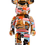 1000% Bearbrick - Warhol x Basquiat V2