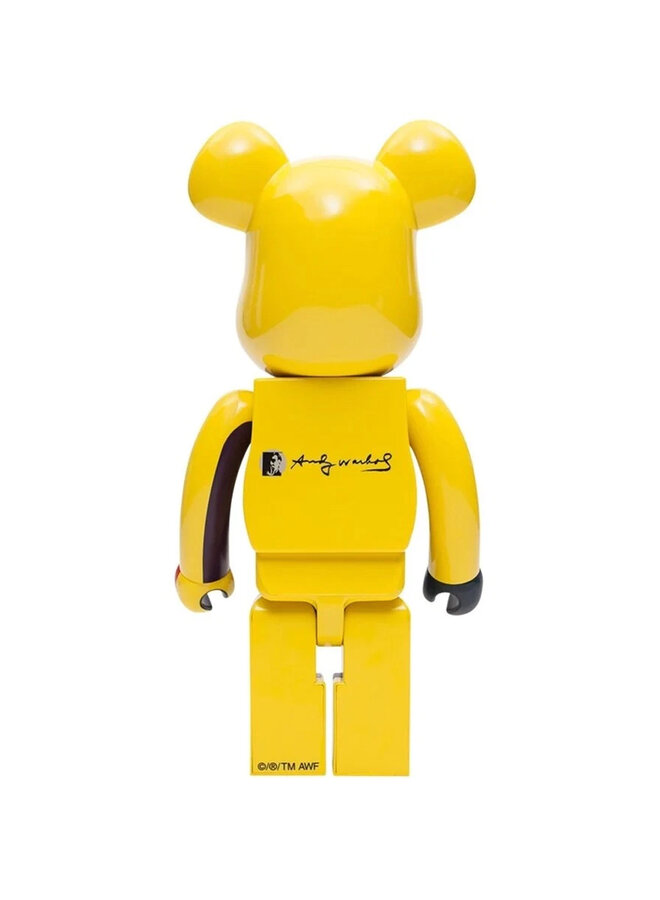400% Bearbrick - Andy Warhol (Silkscreen)