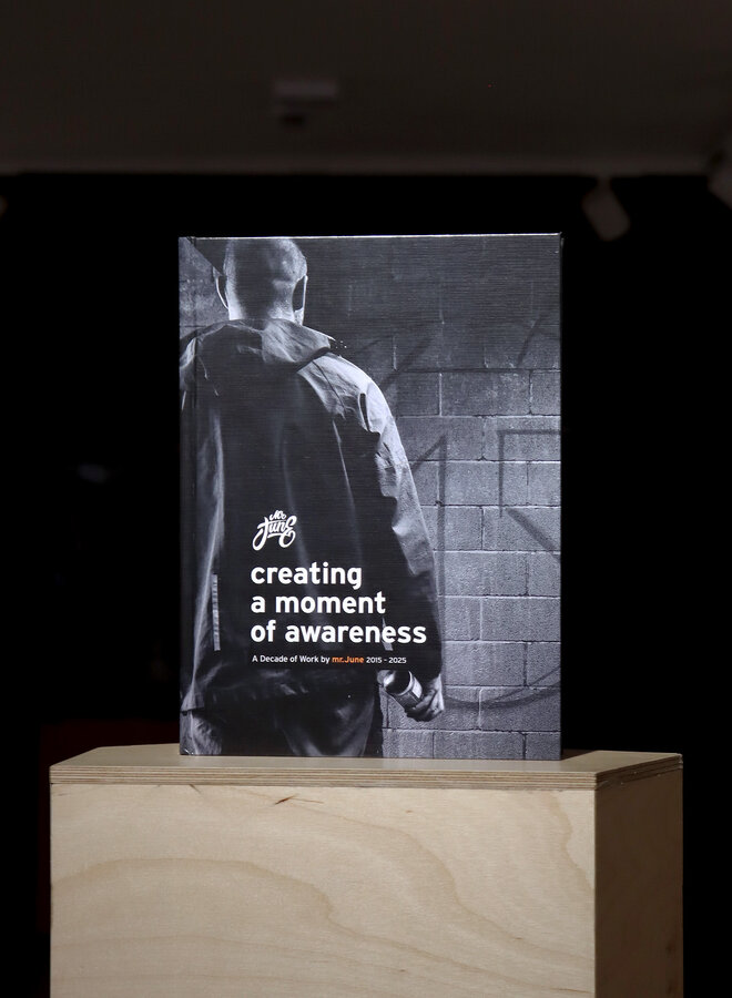 Mr June - Creating a Moment of Awareness, signed book, 2026