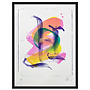 Niels Shoe Meulman - LEFT/RIGHT SHOE, framed lithograph