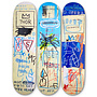 Jean-Michel Basquiat - Charles the First (set of 3 skate decks)