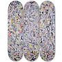 Jackson Pollock -  White Light (set of 3 skate decks)