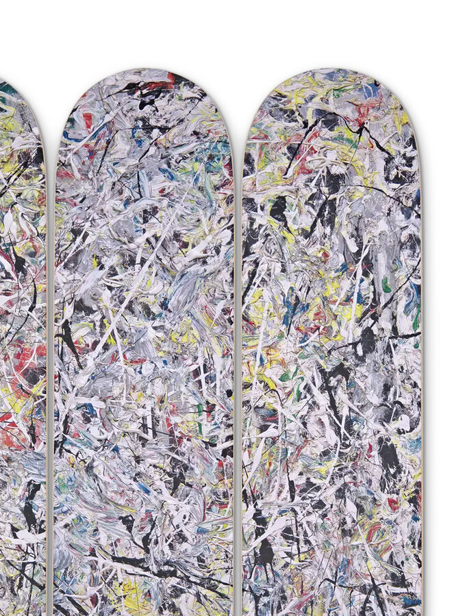 Jackson Pollock -  White Light (set of 3 skate decks)
