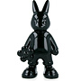 Liisa Tuulikki - Bunbun black, signed porcelain art toy, edition of 25