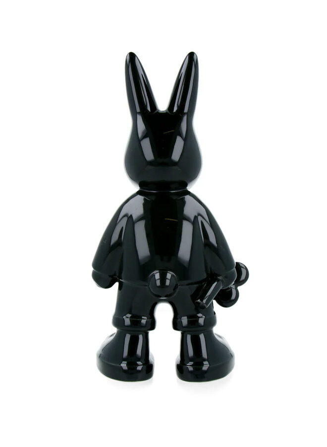 Liisa Tuulikki - Bunbun black, signed porcelain art toy, edition of 25