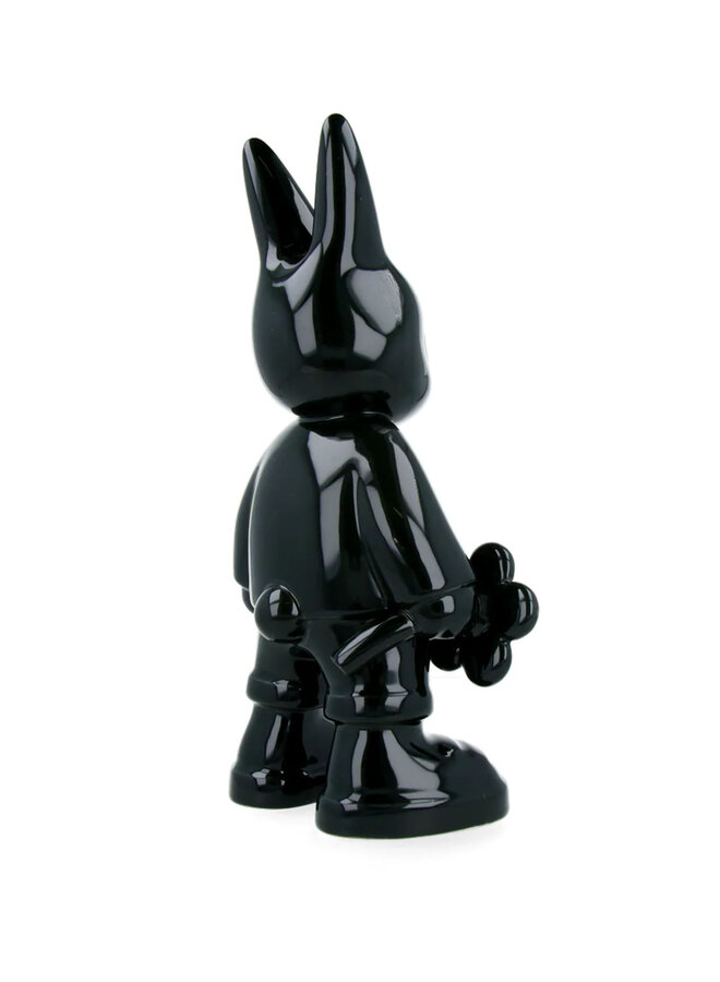 Liisa Tuulikki - Bunbun black, signed porcelain art toy, edition of 25