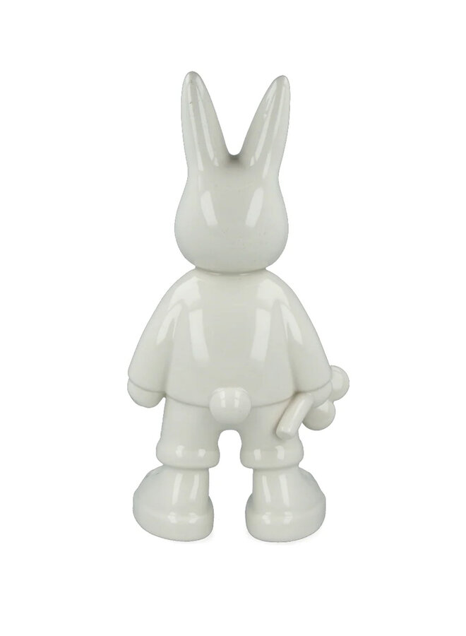 Liisa Tuulikki - Bunbun white - signed porcelain art toy, edition of 25