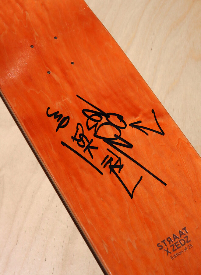 ZEDZ - RWG robot skate deck, signed