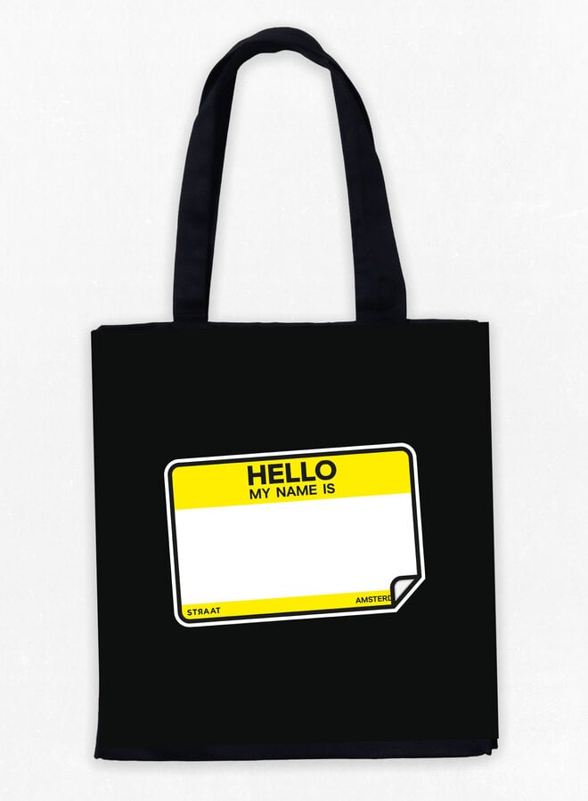 STRAAT Tote Shopper - HELLO Sticker
