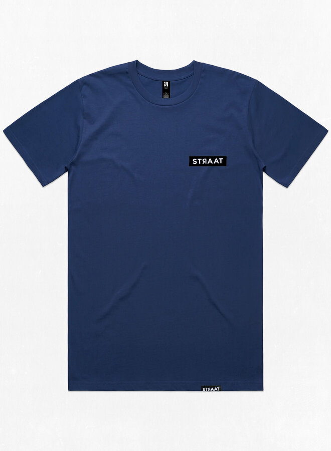 STRAAT T-shirt - Cobalt