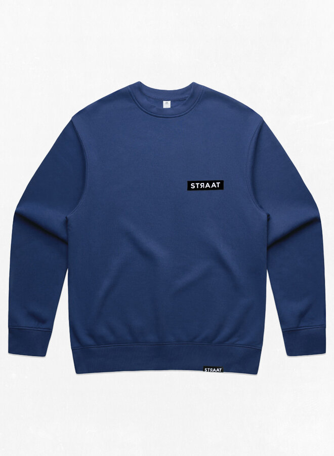 STRAAT Sweater - Cobalt