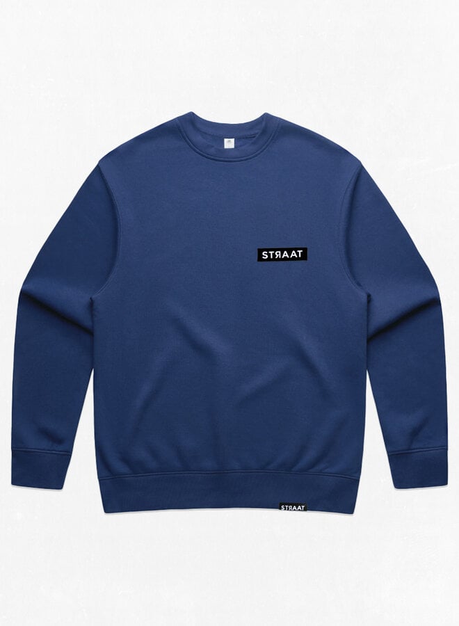 STRAAT Sweater - Cobalt