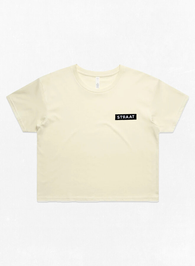 STRAAT Crop top - Butter