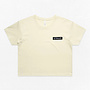 STRAAT Crop top - Butter