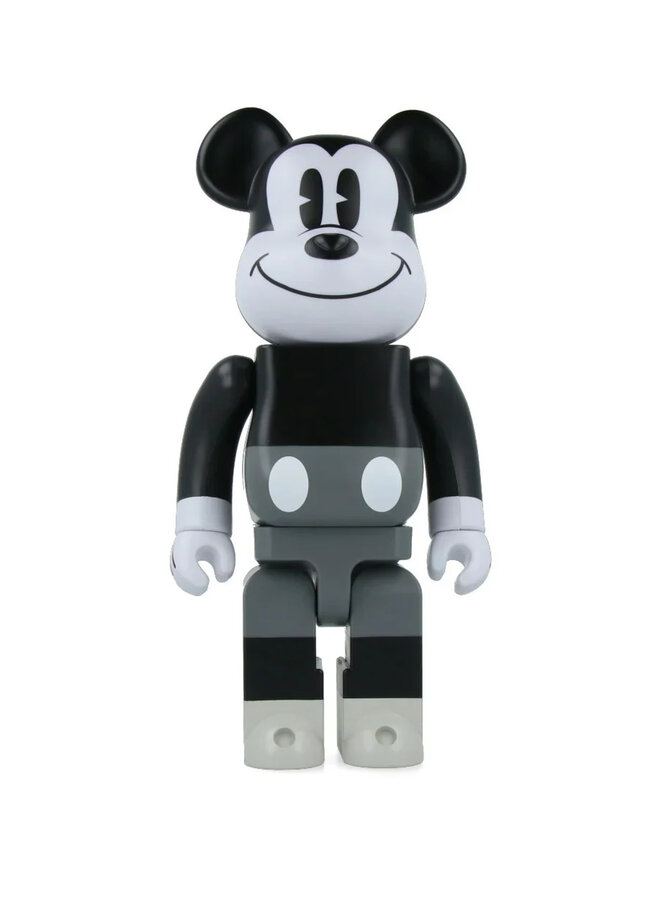 400% Bearbrick - Mickey Mouse (Black & White)