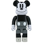 400% Bearbrick - Mickey Mouse (Black & White)