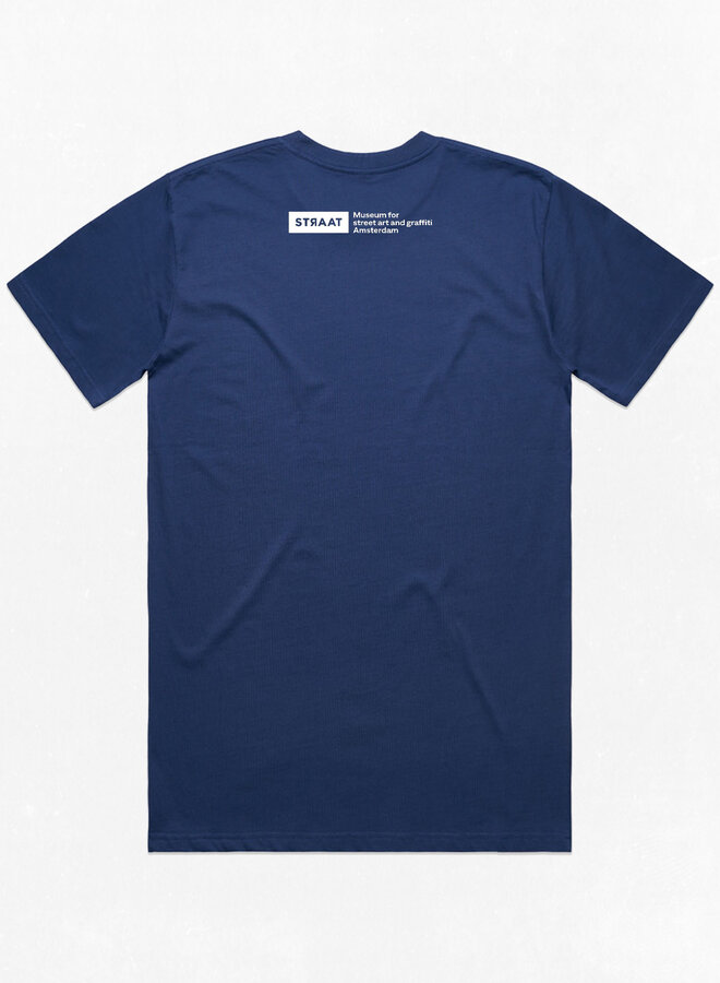 STRAAT T-shirt - Cobalt