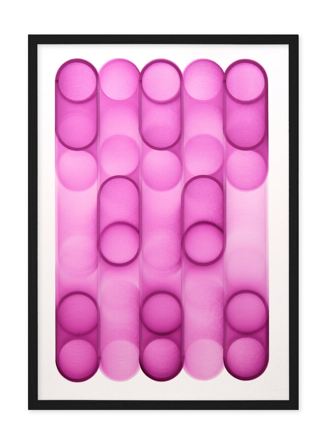 Antigoon - Mechanical Buffing #33, pink, signed print