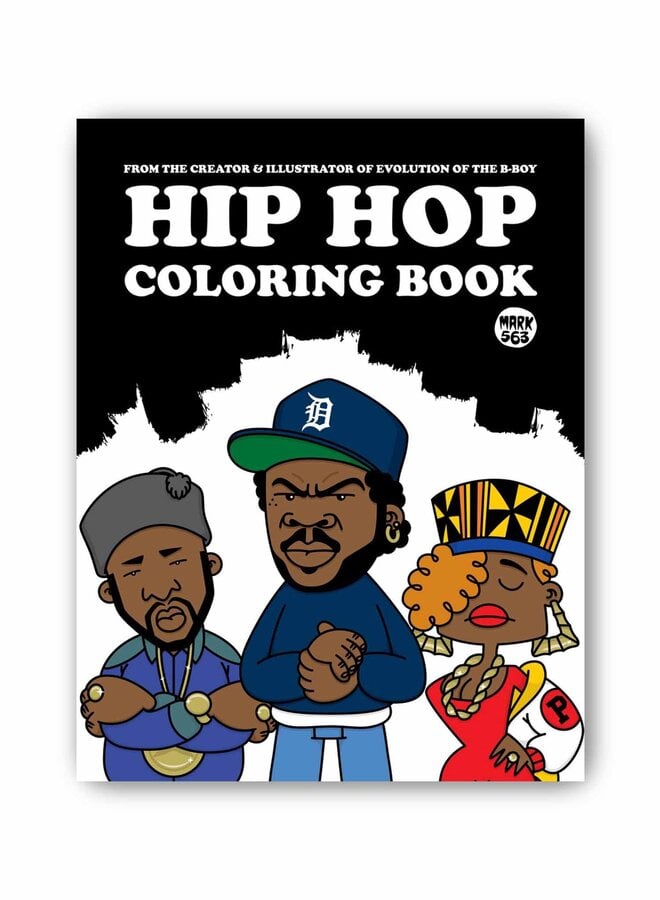 Mark 563 - Hip Hop Coloring book