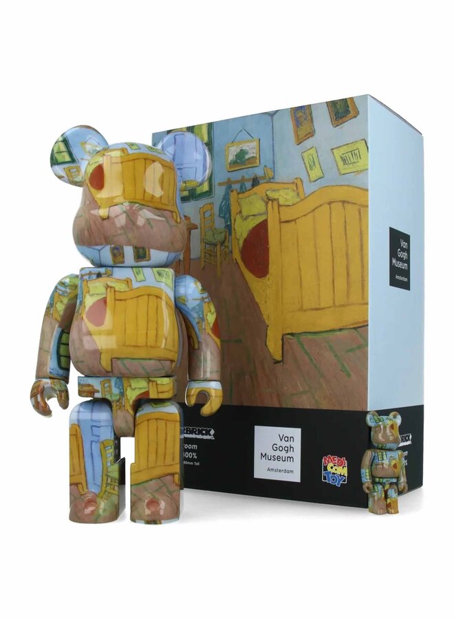 400% & 100% Bearbrick Set - Van Gogh, The Bedroom