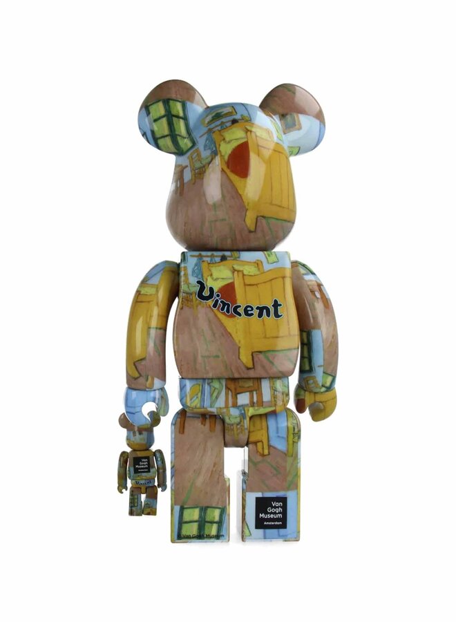 400% & 100% Bearbrick Set - Van Gogh, The Bedroom