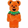 400% Bearbrick - Grateful Dead, Dancing Bear Orange (Costume ed.)