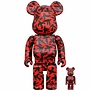 400% + 100% Bearbrick Set - Hitchcock: The Birds