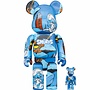 400% + 100% Bearbrick Set - The Smurfs: Astrosmurf