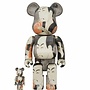400% + 100% Bearbrick Set - Toshusai Sharaku