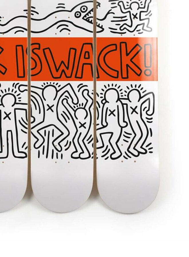 Keith Haring - Crack is Wack skate deck