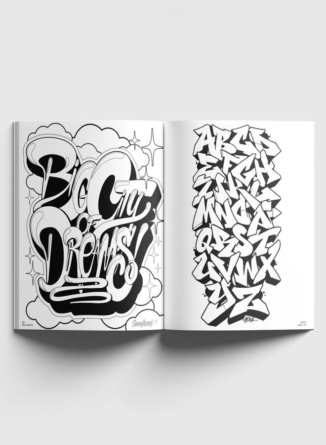American Graffiti Coloring Book