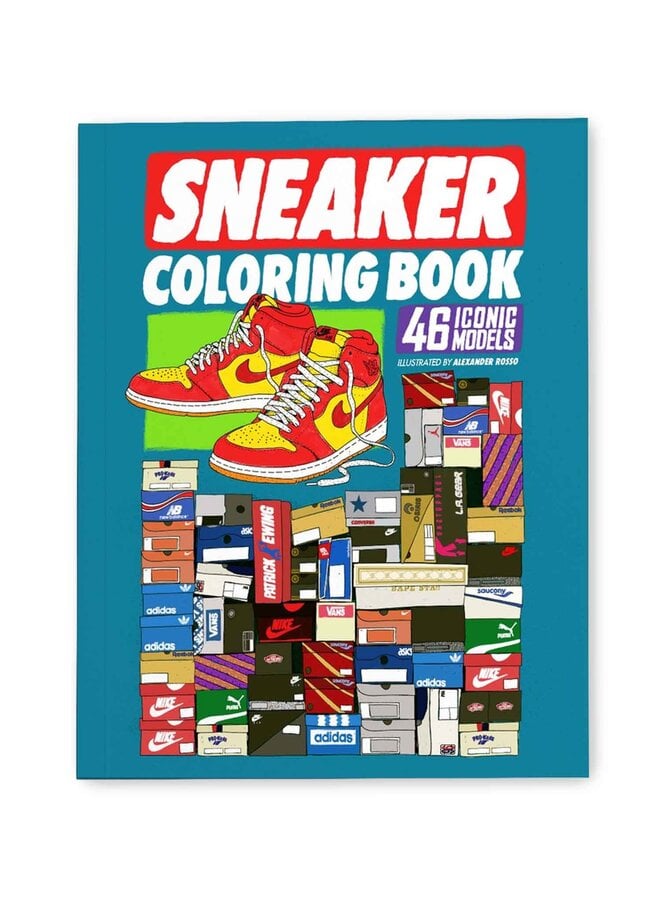 Sneaker Coloring Book