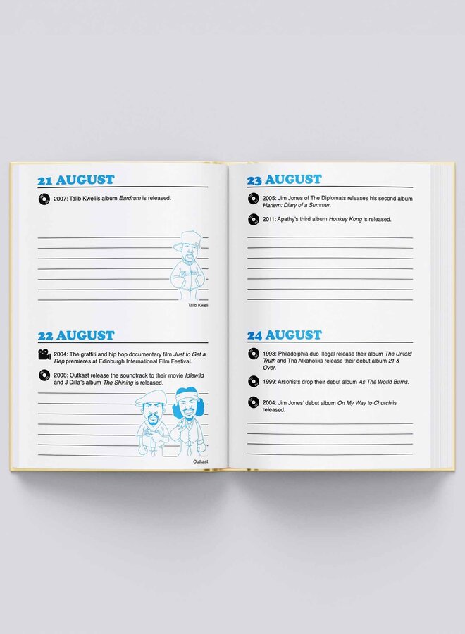 Mark 563 - Hip Hop Journal: A Daily Planner