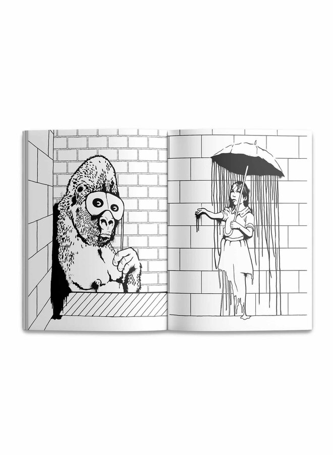 Banksy Coloring Book (Unofficial)
