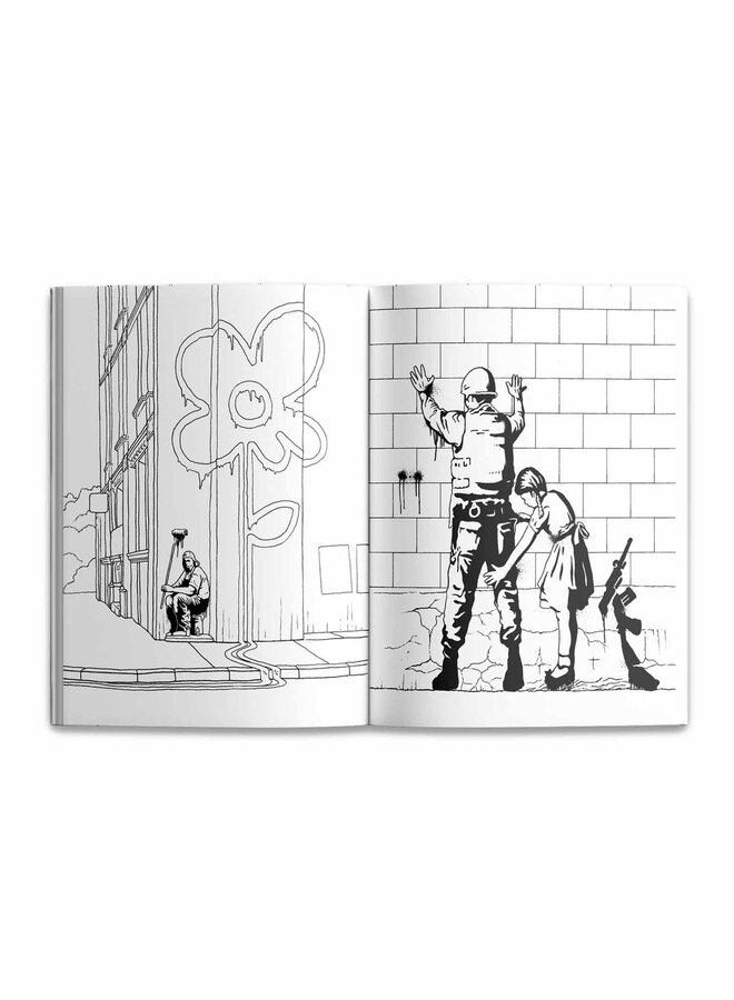 Banksy Coloring Book (Unofficial)