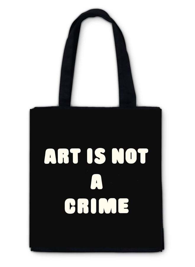 Tote Shopper - ART IS NOT A CRIME