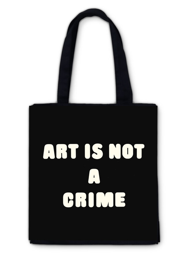 Tote Shopper - ART IS NOT A CRIME